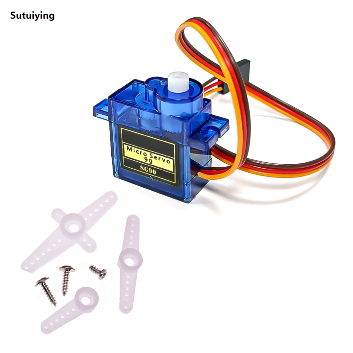 Sutuiying%202/4/10/20/50PCS%20SG90%20MG90S%20Servo%20Metal%20Gear%20Digital%209g%20180%20Degrees%20High%20Quality%20For%20Fixed%20wing%20Aircraft%20model%20telecontrol%20aircraft%20Parts%20Toy%20-%20Image%204