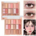 1Pcs Korean 18 Color Eyeshadow Palette Glitter Pearly Eyeshadow Long Lasting Charming Eye MakeUp Palette For Women. 