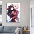 Anime Lycoris Recoil Poster No Framed Poster Kraft Club Bar Paper Vintage Poster Wall Art Painting Bedroom Study Stickers. 
