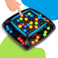 RATNA'S Double Trouble Colourful Rainbow Ball Matching Board Game for 2 to 4 Players Family Game. 