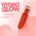 MAANGE MAGEFY Hydroglow Lip Tint Glassy Lip Gloss Non-Sticky & Hydrating MF-L02. 
