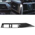 Carbon Fiber Center Console Panel Trim for 320Li F30 F35 13-19. 