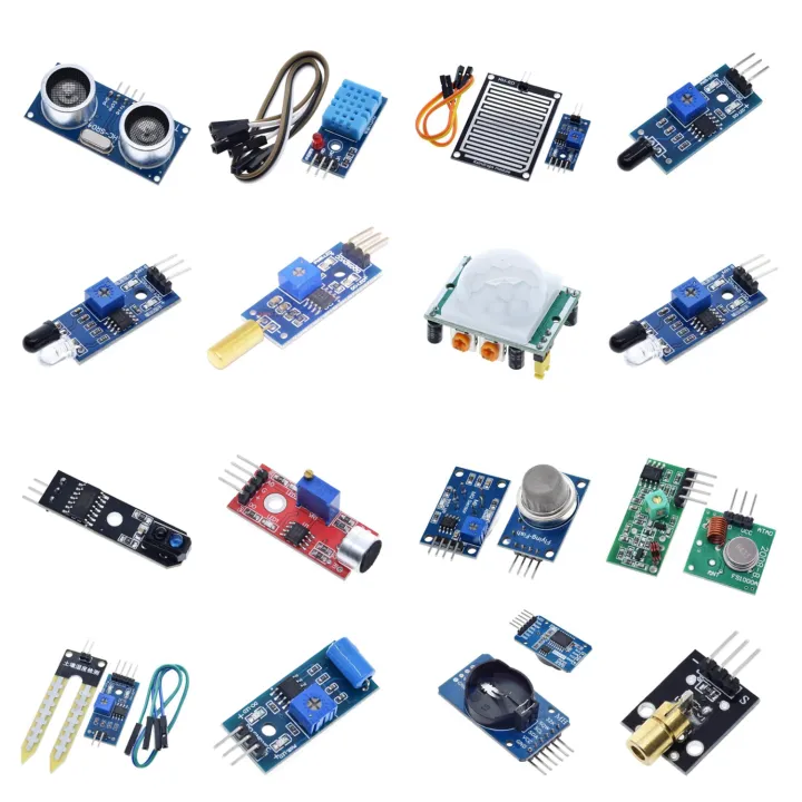 Raspberry Pi Sensor Module TZT Raspberry pi 2 3 the sensor module package HC-SR04 501 DHT11 DS3231 ...