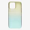 Light Yellow/ Pink Color Transparent Back Case For I Phone 12 Pro Max. 