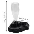 (VDZI) Reptile Water Feeder Automatic Water Dispenser Waterer Feeding Accessories for Turtle Frog Bearded Lizards Geckos for Terrarium Tank. 