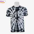 Binay Embroidery Black/White Tie Dye T-Shirt For Men - Fashion | T-Shirts For Men | Men's Upper Wear | T-Shirts |. 