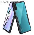 Redmi 9a /Redmi 9i Cover (Same Size) Clear Transparent With Bumper Case | Non Yellowing. 