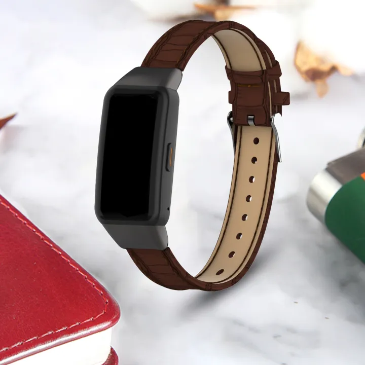 Watch%20Band%20Soft%20Replacement%20Faux%20Leather%20Smart%20Watch%20Wrist%20Belt%20Accessories%20for%20Huawei%20Band%206%20-%20Image%204