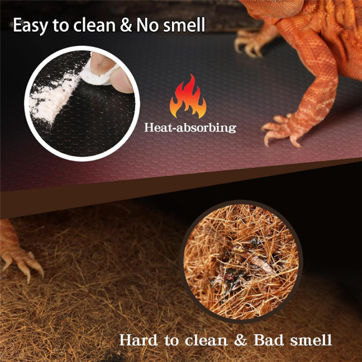 Reptile%20Mat,Reptile%20Terrarium%20Substrate%20Liner%20for%20Leopard%20Gecko,%20Lizard,Snake,Tortoise,Reptile%20Flooring%2018x72%20Inch%20Black%20-%20Image%204