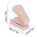 Multifunctional Mini Paper Punch Single Hole DIY Scrapbooking Round Hole Puncher Handheld Paper Punching Machine School Office. 