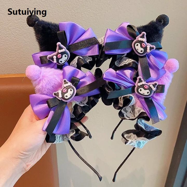 Sutuiying%20Sanrio%20Kuromi%20Plush%20Headband%20Cute%20Lolita%20Girls%20Face%20Wash%20Makeup%20New%20Hairband%20Funny%20Women%20Hair%20Clip%20Cosplay%20Halloween%20Props%20Gift%20-%20Image%202