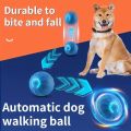 Intelligent Jumping Ball - Electric Rechargeable Pet Toy for Cats and Dogs - Self-Rolling Smart Motion Ball with Gravity Jumping Technology. 