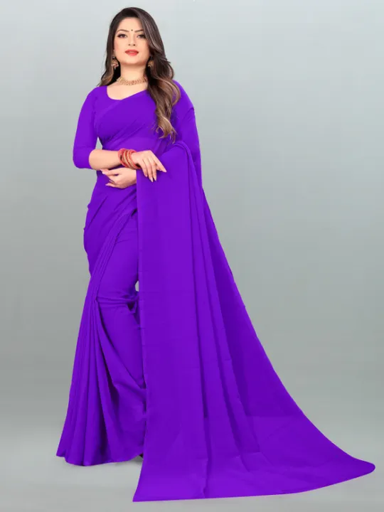 Bollywood%20Georgette%20Saree%C2%A0For%20Women%20(Red)%20-%20Image%202