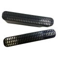 NAMUNY Car Under Seat Outlet Heater Floor Air Duct Vent Grille with Front Grille Badge Tri-Color Emblem Badge with Mounting. 