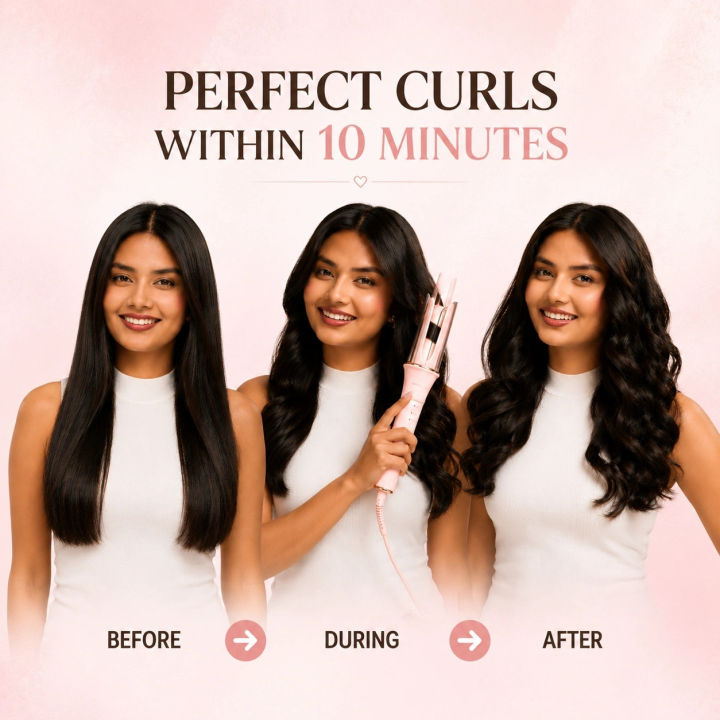 Girls%20Select%20Magic%20Hair%20Curler%20%E2%80%93%20Automatic%203-Heat%20Curling%20Iron%20(Pink)%20-%20Image%205
