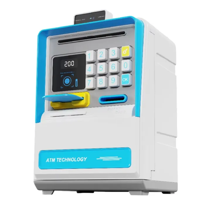 Electronic Safe Money Box with Simulated Recognition, Password ...