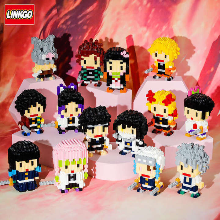 Liangao Series Miniature 3D Puzzle Small Particle Building Blocks Plastic Bricks for Boys Girls Adults and Children Toys