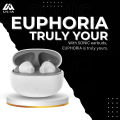 U4IA Sonic Earbuds | 40 Hours Playtime | 10mm Driver | IPX5 | 50ms Low Latency | Type C Charging Port Wireless Earbuds | Bluetooth V 5.4 |. 