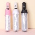 Portable Rain Umbrella Wind Resistant Simple Transparent Automatic Umbrella Wind Resistant Clear Folding Sun Umbrella Ladies. 