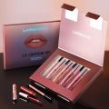 Liquid Lipstick Set Velvet Matte Lip Gloss Waterproof Lasting For Women. 