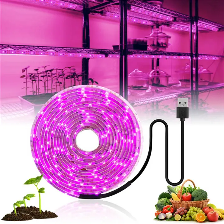 fasdaga%205X%20LED%20Grow%20Light%20Full%20Spectrum%205V%20USB%20Grow%20Light%20Strip%202835%20LED%20Phyto%20Lamps%20100cm%20-%20Image%203