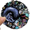 Artsy Home 25/50 Pcs Graffiti Astronaut Outer Space Stickers. 