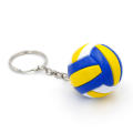 Volleyball Volleyball keychain Portable PVC Ball PVC keyring PVC  Keyring Ball keychain for Volleyball players Sports Team  accessories Gift Men. 