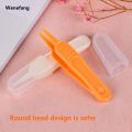 Wenefang Baby Dig Booger Clip Infants Ear Nose Navel Clean Tools Kids Safety Tweezers Cleaning Forceps Toddler Nasal Cavity Care. 