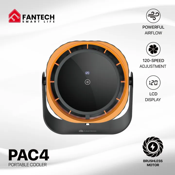 FANTECH PAC4 Adjustable Multi Function Brushless Motor Fan(BLACK ...