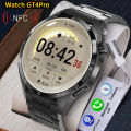 Linman For Huawei Smart Watch Men Watch 4 Pro AMOLED HD Screen Blueto2025 New oth Call NFC Health Monitoring Smartwatch 2024 New Watch GT4Pro. 