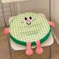 [Fast Shipping][Hot selling in China] Cute Square Cushion Pillow Office Long Sitting Thick Chair Cushion Back Cushion Creative High Appearance Student Dormitory Butt Cushion. 
