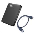 WD 500GB Elements Portable External Hard Drive - USB 3.0. 