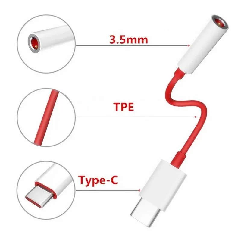 Original Oneplus Type C To Cable One Plus Usb C To Jack