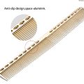 NEW Yikaohuang4PCS/Pack Metal Comb Set Barber Comb Stainless Steel Blending Comb Fine Styling Cutting Comb Flat Top Clipper Comb Fifty percent discount. 