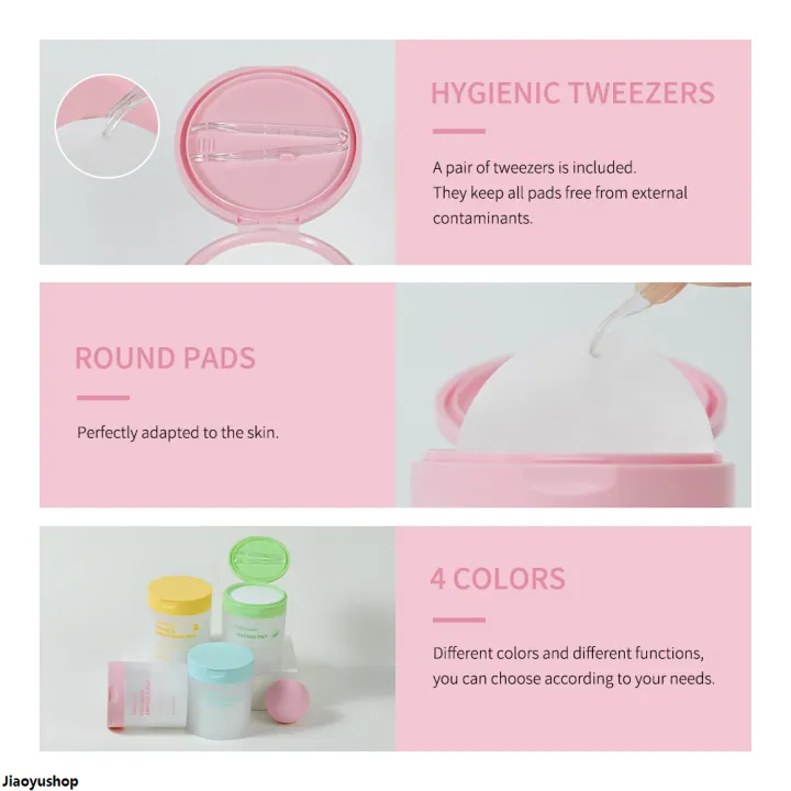 YuanbingLuxury%20YuanbingBargain%20price%20Lakerain%20Makeup%20Cotton%20Pad%20Teatree%20Pad%20Facial%20Toner%20Soothing%20Cotton%20Pad%20Calm%20Sensitive%20Skin%20Mild%20Texture%20Cotton%20Pad%20-%20Image%206