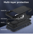 VONDA Otter Armor Box Shockproof Defender for Magsafe Phone Cases For IPhone 17 Pro Max 17Air Magnetic Anti-Drop Hard Cover with Clip Affordable. 