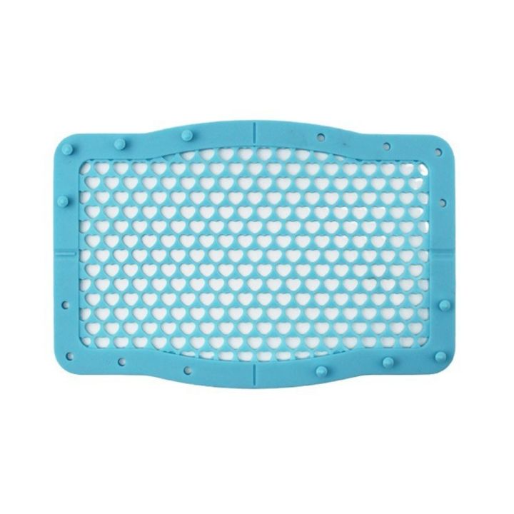 Durable Silicone Baby Bottles Dishwasher Bag 11.8"×7.7" Heart Shaped Filter Hole Drainage Storage Bag Multifunctional Diamond Shaped Filter Hole Insulation Pad Bottle Accessories and Pacifier