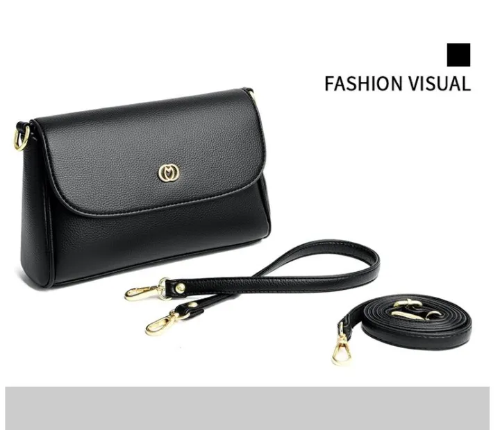 Ladies%20Side%20Bag%20Pu%20Leather%20Shoulder%20Bag%20Messenger%20Bag%20Hand%20Bag%20Flap%20Covered%20Bag%20Come%20With%202%20Shoulder%20Strap%20for%20Daily%20Use%20-%20Image%204