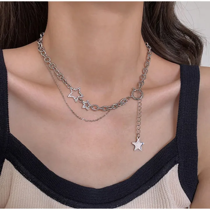 Double%20layer%20necklaces%20for%20women%20Unique%20style%20Female%20jewelry%20Wholesale%20price%20%20necklace%20for%20women%20Y2K%20style%20%20embellished%20%20necklace%20for%20Party%20wear%20Casual%20%20jewelry%20Gift%20for%20her%20Statement%20necklace%20-%20Image%202