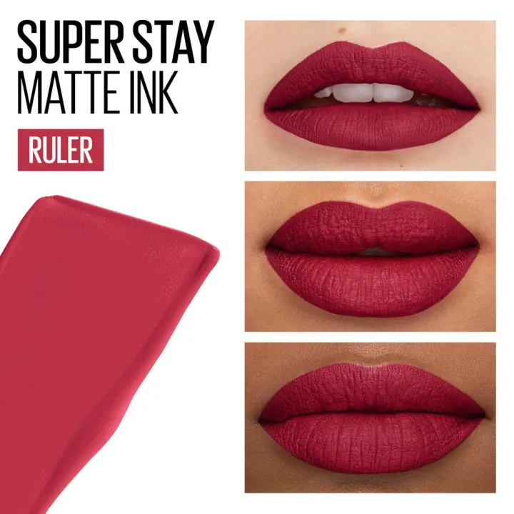 Maybelline%20Newyork%20%20Superstay%20Matte%20Ink%20Liquid%20Lipstick%20(80%20Ruler)%205ml%20By%20Genuine%20Collection%20-%20Image%204