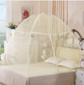 Home Mosquito Net Adults Bed Tent Mesh Installation-free Mongolian Yurt Mosquito Net Bed Canopy Curtain Folded (200 X200X200) Chain Is Only In Front Part Not In Back Side. 