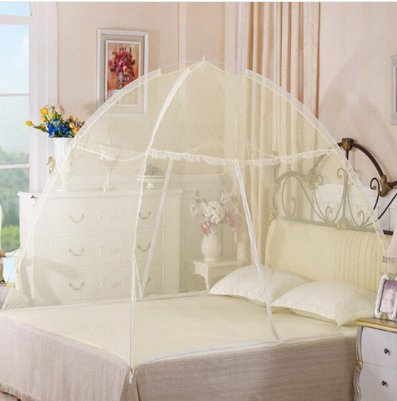 Home Mosquito Net Adults Bed Tent Mesh Installation free Mongolian Yurt Mosquito Net Bed Canopy Curtain Folded 200 X200X200 Chain Is Only In Front Part Not In Back Side Daraz .np