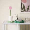 Linman Modern Shelf Wooden Flower Roll Paper Rack Rolls Storage VertNew ical Tissue Stand Space Saving Home Decor Napkins Rack Toilet. 