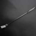 (GGBR) Stainless Steel Charcoal Ash Rake BBQ Ash Tool Rake Poker for Charcoal Smoker Wood Burning Stove Silver. 