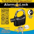 Heavy Duty Security Siren Alarm Lock System 110db. 