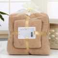 2 in 1 Bath Towel Set Microfiber,  Premium Quality, Pure Cotton, Soft Towel, 2 pcs set. 
