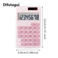 Difutagui Fifty percent discount Student Calculator Creative 8 Digit Small Student Solar Battery Powered Calculator Portable Handheld Calculator. 
