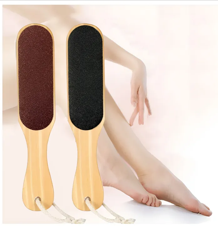 Double%20Sided%20Foot%20File%20Scrubber%20Dead%20Skin%20&%20Callus%20Remover%20Pedicure%20Tool%20with%20Wooden%20Handle%20-%20Image%202