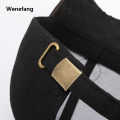 Wenefang Disan Sa Spring and Summer New All-over Printed Plaid Hat Women's Black Presbyopic Baseball Cap Men's Outdoor Sun Protection .... 