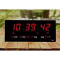 LED Digital Calendar JH3615 Digital LED Wall Clock, Length 36 cm with Calendar and Temperature Display. 